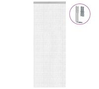 vidaXL Rideau de porte en chaînes 80x201 cm aluminium