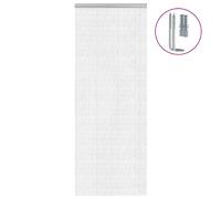 vidaXL Rideau de porte en chaînes 80x212 cm aluminium