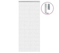 vidaXL Rideau de porte en chaînes 90x212 cm aluminium