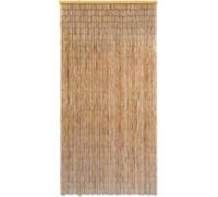 vidaXL Moustiquaire de porte Bambou 100 x 200 cm