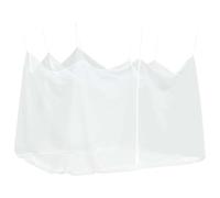 vidaXL Moustiquaire d'extérieur 220 mailles 300×300×250 cm pour lit et voyage, portable