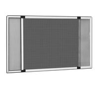 vidaXL Moustiquaire extensible pour fenêtres Blanc (75-143)x50 cm