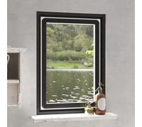 vidaXL Moustiquaire magn¿¿tique pour fen¿ºtres blanc 80x120 cm