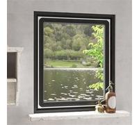 vidaXL Moustiquaire magnétique pour fenêtres Blanc 100x120 cm