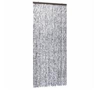 vidaXL Moustiquaire Marron et beige 100 x 220 cm Chenille