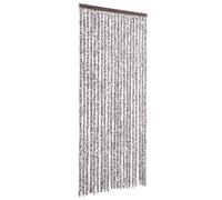 vidaXL Moustiquaire Marron et Beige 90 x 220 cm Chenille