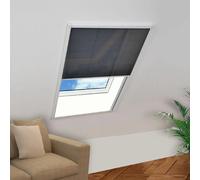 vidaXL Moustiquaire plissée pour fenêtre 80 x 160 cm
