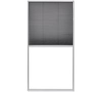Vidaxl Moustiquaire Plissée Pour Fenêtre 80 X 160 Cm