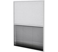 vidaXL Moustiquaire plissée pour fenêtre et store Aluminium 60 x 80 cm