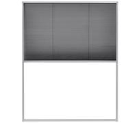 vidaXL Moustiquaire pour fenêtre de toit - Cadre en aluminium - 80 x 100 cm