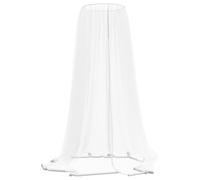 vidaXL Moustiquaire pour parasol 220 maille blanc Φ330x250 cm, moustiquaire pliable, moustiquaire pour parasol, moustiquaire de camping