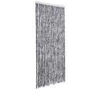 vidaXL Rideau moustiquaire argenté 90x220 cm chenille