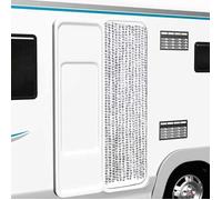 vidaXL Moustiquaire Rideau d'Insectes de Porte Rideau contre Mouches Moustiques Caravane Extérieur Gris Clair et Gris Foncé 325454