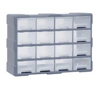 vidaXL Multi-tiroirs 16 centraux