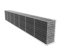 vidaXL Mur en Gabion avec Couvercle Acier Galvanisé 6 m
