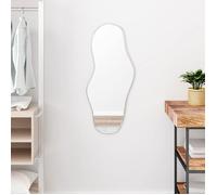 vidaXL Miroir mural Argenté 80x35 cm