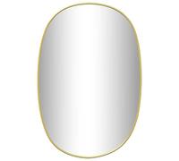 vidaXL Mural Miroir de Maquillage Coiffeuse Cosmétique Décoration de Chambre à Coucher Salle de Bain Salon Intérieur Doré 348218