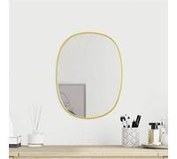 vidaXL Miroir mural Doré 30x25 cm
