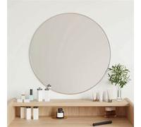 vidaXL Mural Miroir de Maquillage Coiffeuse Cosmétique Décoration de Chambre à Coucher Salle de Bain Salon Intérieur Argenté 348177