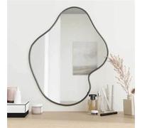 Vidaxl Miroir mural moderne - Noir