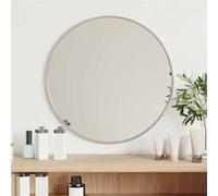 vidaXL Miroir mural rond 40 cm argenté