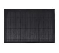 vidaXL Napperons 6 pcs Bambou 30 x 45 cm Noir