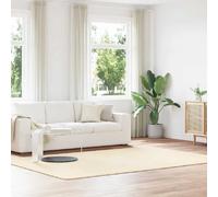 vidaXL Tapis Shaggy à poils longs crème 200x290 cm polyester, tapis, tapis de chambre, tapis moderne, tapis de salon, tapis 4102847