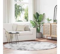 VIDAXL Navarra Tapis Shaggy Gris Clair