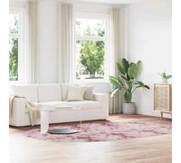 Vidaxl Tapis Shaggy À Poils Longs Navarra Rose Poudré 300x200 Cm