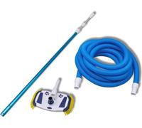 vidaXL Nettoyeur de piscine avec manche télescopique et flexible
