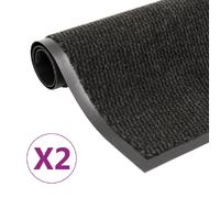 VIDAXL Noir 90x150 cm - 2 pcs