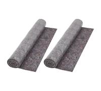 vidaXL Non-tissé antidérapant pour peintre 2 pièces 50 m 180 g/m² Gris