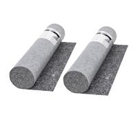 vidaXL Non-tissé antidérapant pour peintre 2 pièces 50 m 280 g/m² Gris