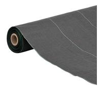vidaXL Non-tissé contre les mauvaises herbes noir 1,5x100 m PP
