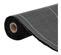 vidaXL Membrane 1,5x150 m PP - Noir