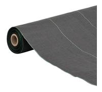 vidaXL Non-tissé contre les mauvaises herbes noir 1x200 m PP