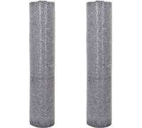 vidaXL Non-tissé de peintre antidérapant 2 pcs. 25 m 220 g/m² Gris