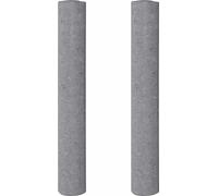 vidaXL Non-tissé de peintre antidérapant 2 pièces 10 m 180 g/m² Gris