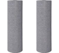vidaXL Non-tissé de peintre antidérapant 2 pièces 50 m 220 g/m² Gris
