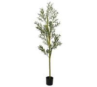 vidaXL Olivier artificiel 800 feuilles 200 cm vert
