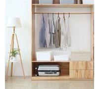 vidaXL Boîte de Rangement Coffre de Rangement Pliable Organisateur Conteneur Stockage Chambre Maison Intérieur Tissu 50x30x25 cm Crème