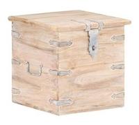 vidaXL Opbergkist 40x40x40 cm massief acaciahout289646 Brun