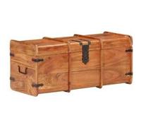 vidaXL Coffre de rangement Bois d'acacia 90x40x40