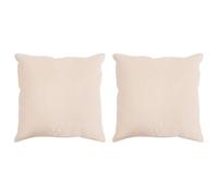 vidaXL Oreiller 2 pcs Beige 40 x 40 cm Kapok, Fibre