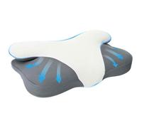 Vidaxl Oreiller Avec Oreiller Blanc 59 X 38 X 14 Cm Polyester