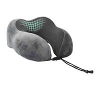 Vidaxl Oreiller Avec Oreiller Réglable Gris 28 X 25 X 14 Cm Velours