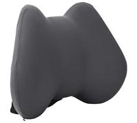 Vidaxl Oreiller Avec Oreiller Réglable Gris 42 X 32 X 14 Cm Polyester