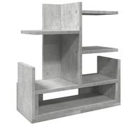 vidaXL Organisateur de Bureau Gris béton 49x20x52,5 cm