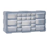 vidaXL Organisateur multi-tiroirs 22 tiroirs