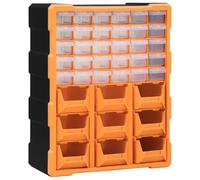 vidaXL Organisateur multi-tiroirs 39 tiroirs